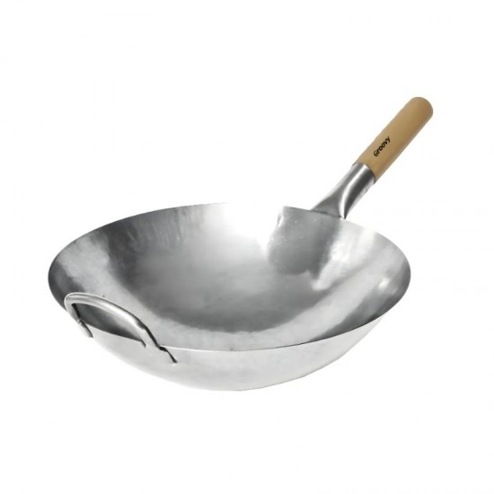 Biradlı Karbon Çelik Tava 32 cm. - GRV-W32 Biradlı Karbon Çelik Tava 32 cm. - GRV-W32