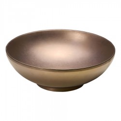 Groovy Açık Büfe Retro Sunum Kasesi 22 cm. Bakır