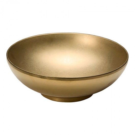 Groovy Açık Büfe Retro Sunum Kasesi 22 cm. Gold