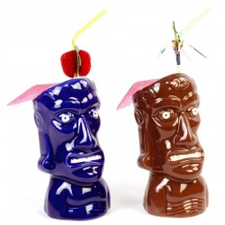 Groovy Seramik Tiki Mug Bardak 350 cc.