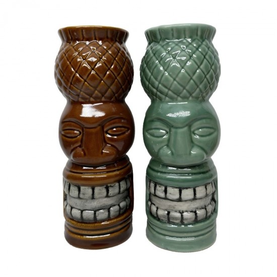 Groovy Seramik Tiki Mug Bardak 550 cc.