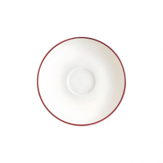 Bonna Linea Burgundy Gurme Türk Kahve Fincan Tabağı 12 cm. - LNEBDGRM02KT
