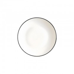 Bonna Linea Siyah Gourmet Düz Tabak 19 cm. - LNEBLGRM19DZ