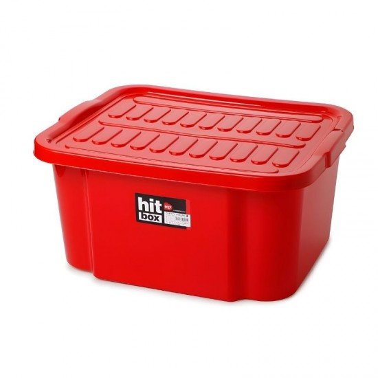 Bora Plastik Hit Box Gıdaya Uygun Portatif Kasa 38 Lt. - BO 455