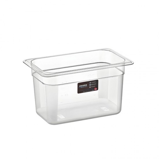 Bora Plastik Policarbon Gastronom Küvet 1/4 - 150 mm. - BO 149