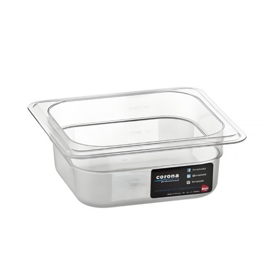 Bora Plastik Policarbon Gastronom Küvet 1/6 - 65 mm. - BO 143