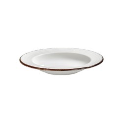 By Bone Gleam Helix Çukur Makarna Tabağı 27 cm. - HL-GL-ZT-27-CK