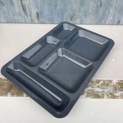 Chefkonsept Polikarbon 5 Gözlü Tabldot – Dayanıklı ve Hijyenik