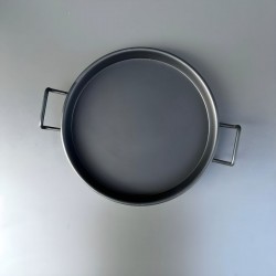 Hamburger Sunum Tepsisi Mat Siyah 27cm