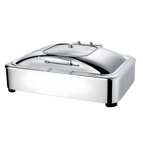 Epinox Chafing Dish Dörtgen Hidrolik Kapak 9 Lt. 1/1 Gömme - CDH-9G Epinox Chafing Dish Dörtgen Hidrolik Kapak 9 Lt. 1/1 Gömme - CDH-9G
