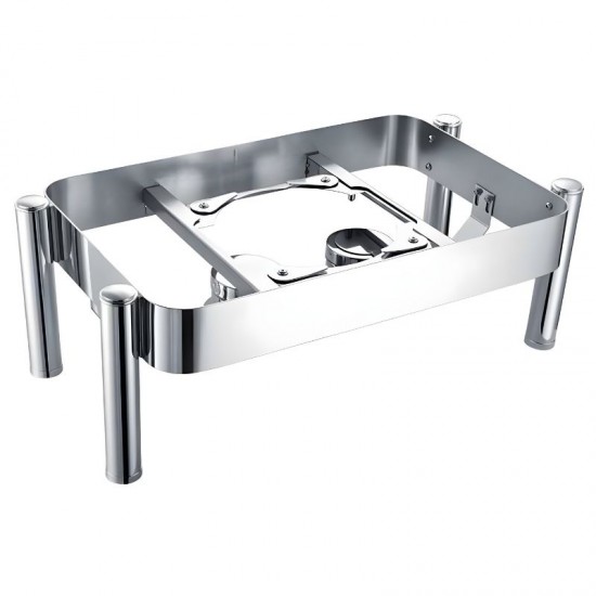 Epinox Chafing Dish Lüks 1/1 Ayaklı Stand - CLA-09 Epinox Chafing Dish Lüks 1/1 Ayaklı Stand - CLA-09