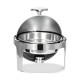 Epinox Chafing Dish Roll Top Yuvarlak 6 Lt. - CDC-6 Epinox Chafing Dish Roll Top Yuvarlak 6 Lt. - CDC-6