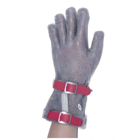 Epinox Çelik Eldiven Uzun 8 cm. Kırmızı (M) - EL-UZK Epinox Çelik Eldiven Uzun 8 cm. Kırmızı (M) - EL-UZK