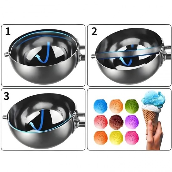 Epinox Dondurma Makası 40 mm. - PDM-40 Epinox Dondurma Makası 40 mm. - PDM-40
