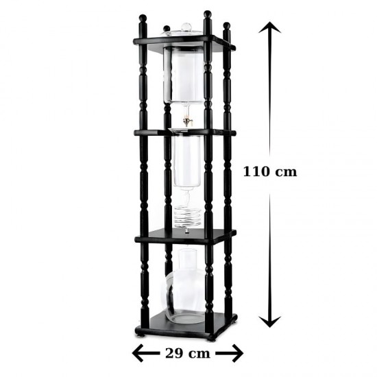 Epinox Soğuk Kahve Demleme 3 Lt. Siyah - SKS-30 Epinox Soğuk Kahve Demleme 3 Lt. Siyah - SKS-30