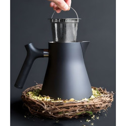 Escobarista Raven Isı Göstergeli Çay Demliği