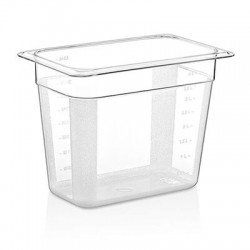 GastroPlast Polikarbon Küvet Gn 1-4-200 Şeffaf