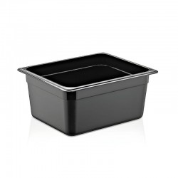 GastroPlast GN 1/2-150 mm Polikarbon Gastronorm Küvet, Siyah