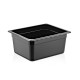 GastroPlast GN 1/2-150 mm Polikarbon Gastronorm Küvet, Siyah