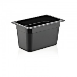 GastroPlast GN 1/2-200 mm. Polikarbon Gastronorm Küvet, Siyah