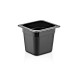 GastroPlast GN 1/6-150 mm. Polikarbon Gastronorm Küvet, Siyah