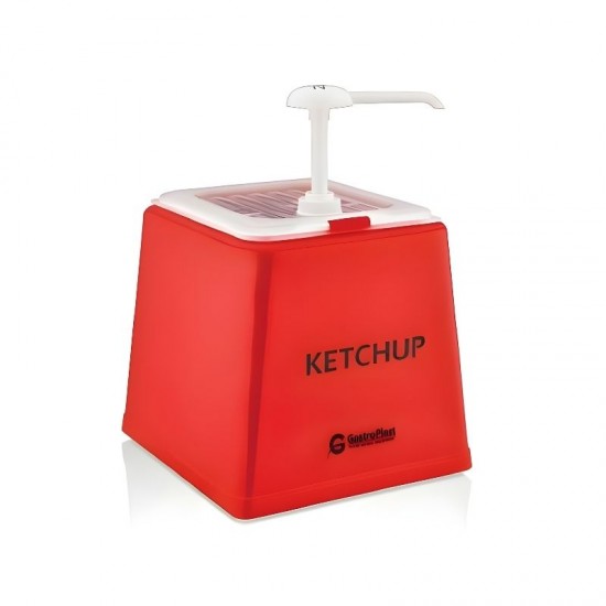 GastroPlast Tekli Ketçap Dispensır Standlı - GDK-01 GastroPlast Tekli Ketçap Dispensır Standlı - GDK-01