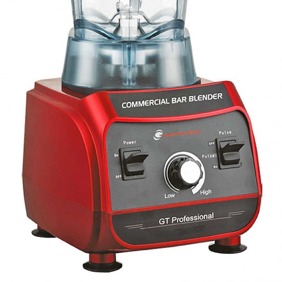 Gtech Bar Blender Profesyonel, 2 L, 1500 W, Kırmızı