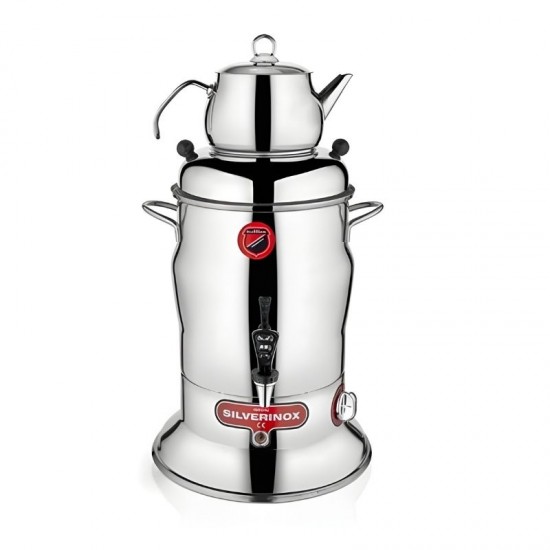 Işıkgaz Çay Semaveri 1 Demlik 16 Lt.