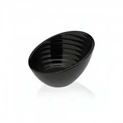 Külsan Melamin Fargo Siyah Sunum Kasesi 17 cm.