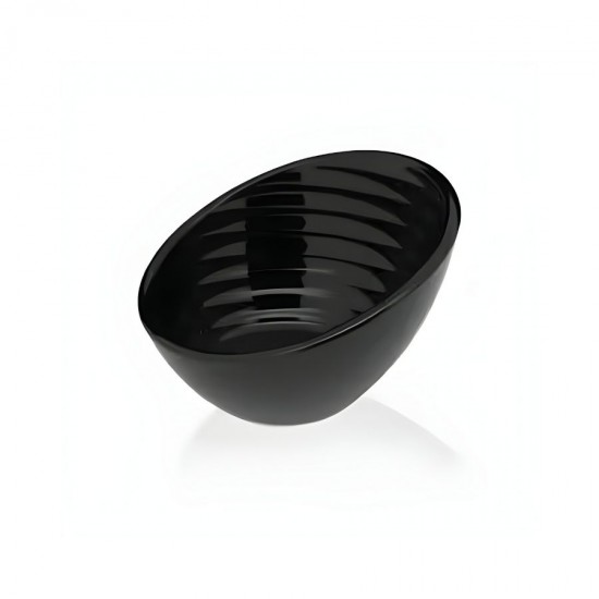 Külsan Melamin Fargo Siyah Sunum Kasesi 17 cm.