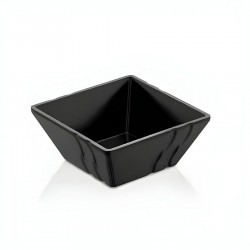 Külsan Melamin Luxor Siyah Meze Kasesi 30 cm.