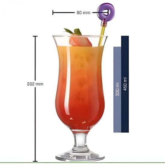 Lav FST593 Fiesta Kokteyl Bardağı 460 cc.