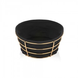 Narin Tel Metal Yuvarlak Ekmeklik Gold 17 cm.