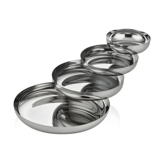 Narin Bosfor Çelik Bowl Kase 31cm.