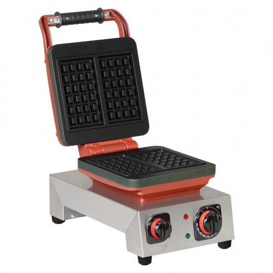 Omake Waffle Makinesi Kare Model Brüksel 4x6 OMK.WFL21.E12.0201.Z5F Omake Waffle Makinesi Kare Model Brüksel 4x6 OMK.WFL21.E12.0201.Z5F
