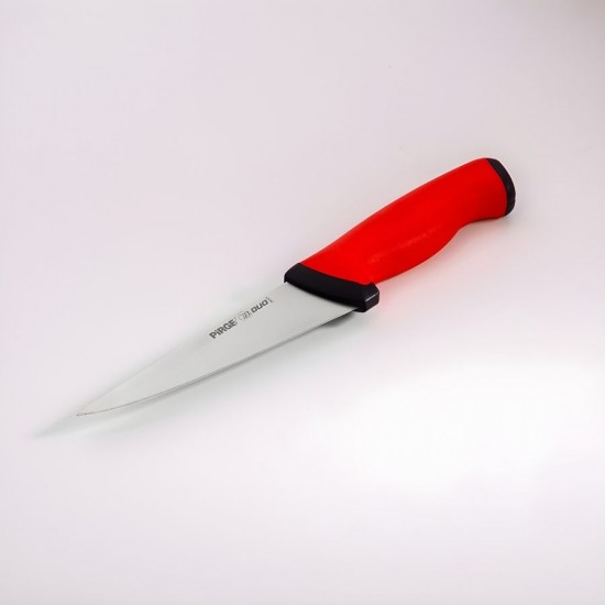Pirge Duo Kasap Bıçağı No.1 Sivri 14,5 cm. 34121 Kırmızı