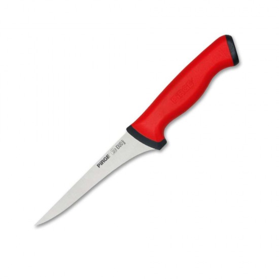 Pirge Duo Sıyırma Bıçağı 12,5 cm Kırmızı - 34107 