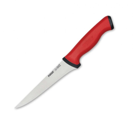 Pirge Duo Sıyırma Bıçağı 14,5 cm Kırmızı - 34108 