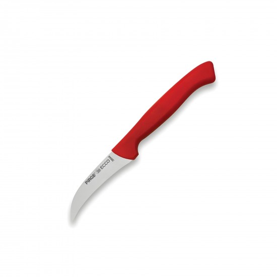 Pirge Ecco Dekor Bıçağı 7,5 cm Kırmızı - 38044 