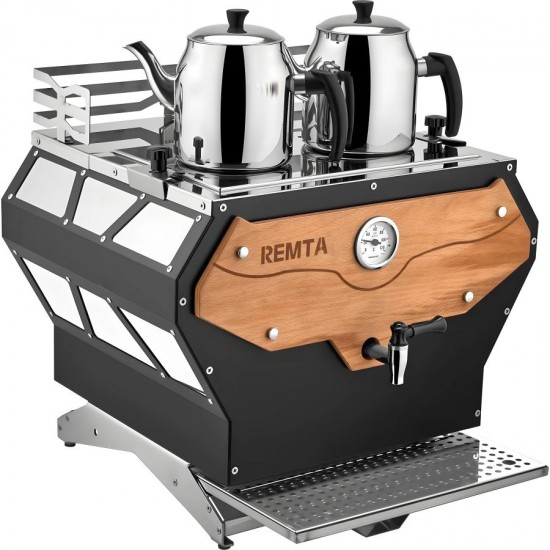 Remta Pro Serisi Jumbo Çay Makinesi 19 L., İki Demlikli DE22