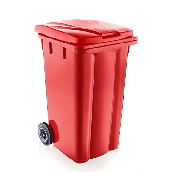 Şenyayla Çöp Konteyneri Kırmızı 240 Lt. - 6510