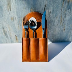 Deri Çatal Kaşık Kılıfı 13 x 26 cm.