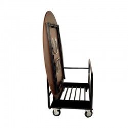 Masa Taşıma Arabası (Yuvarlak Masa)