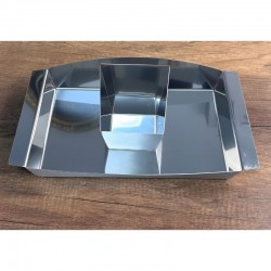 Hamburger Sunum Tepsisi Paslanmaz