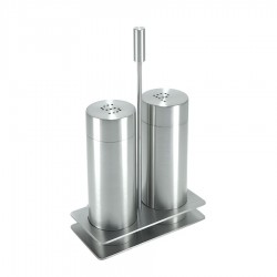 Zer Paslanmaz Tuzluk ve Biberlik Seti