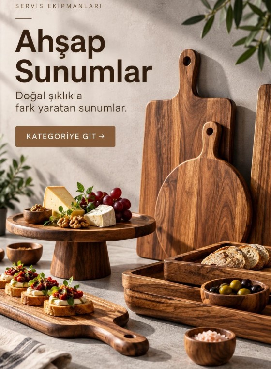Ahşap Sunumlar