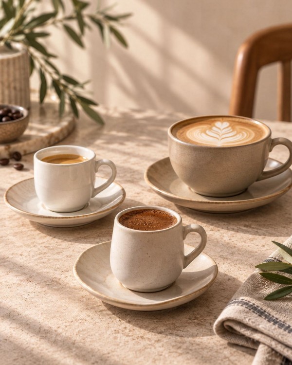 Türk Kahvesi ve Espresso Fincanları