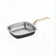 Altınbaşak A 118KP 14 Black Pearl Mini Kare Tava 12 x 14 cm