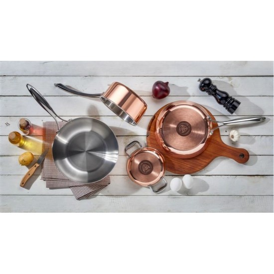 Altınbaşak A 103KA 14 Multi Metal Bakır İndüksiyon Kaçerola 14 cm