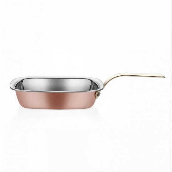 Altınbaşak A 101KP 14 Multi Metal Bakır Mini Kare Tava 14 cm